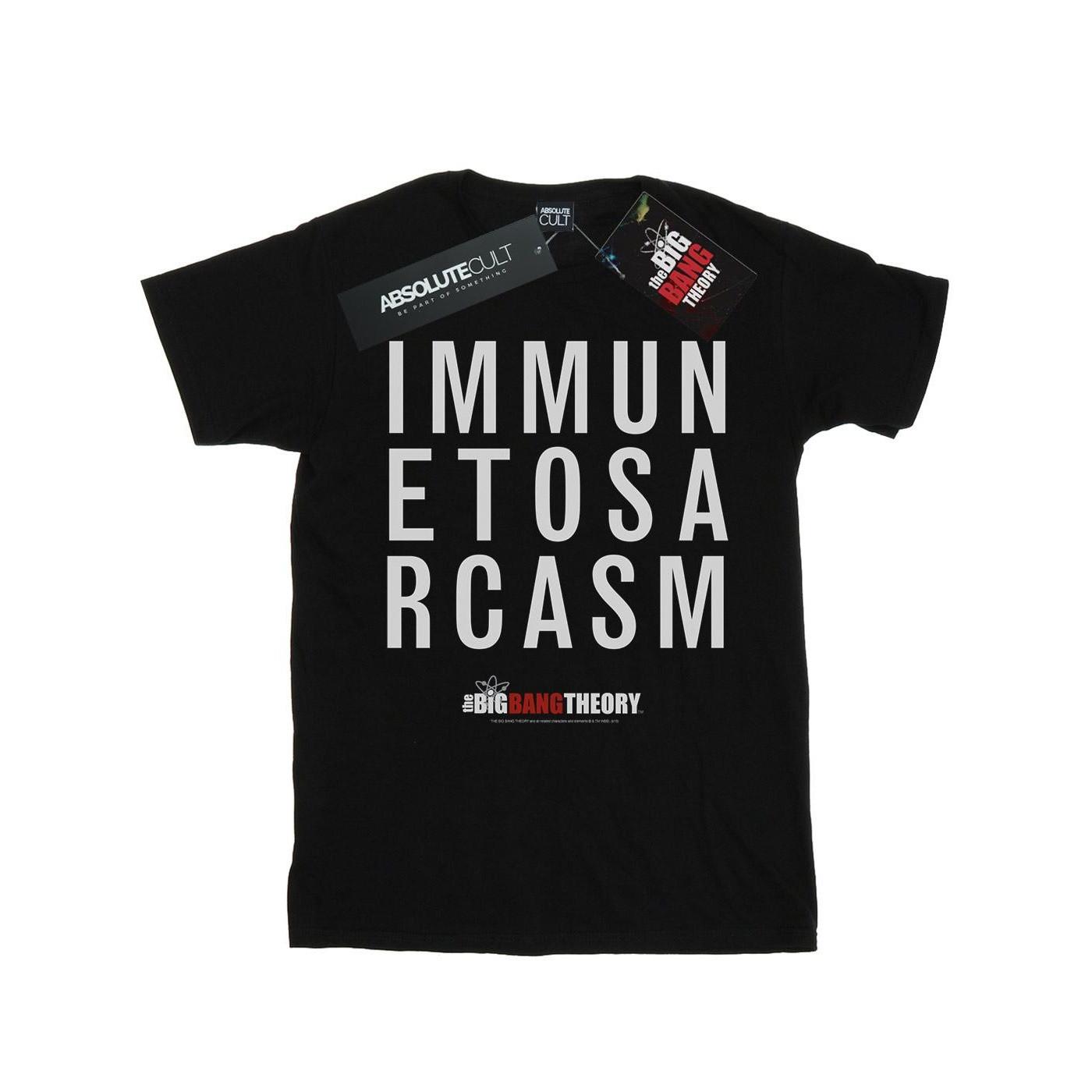 Image of Immune To Sarcasm Tshirt Herren Schwarz L