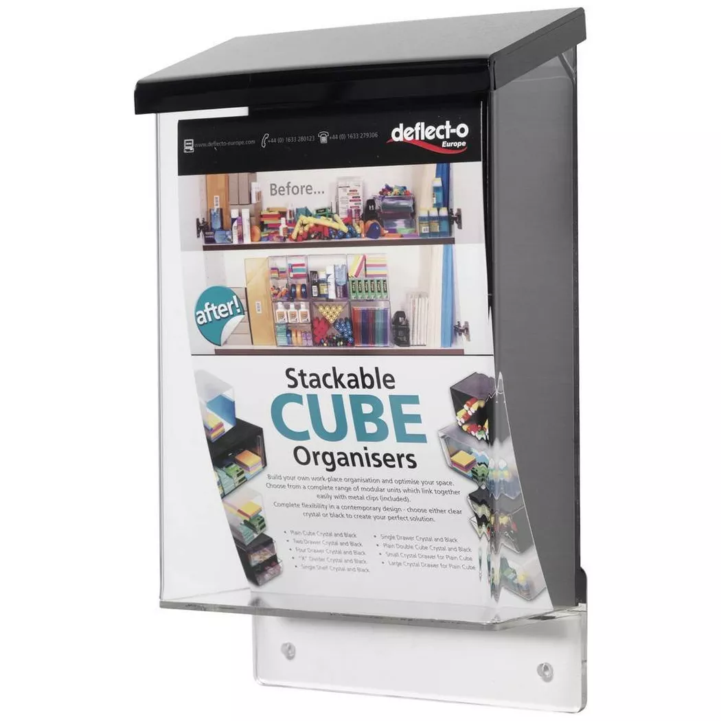 Deflecto A5 Weatherproof Outdoor LiteraturePost Box 175 x 285 x 74mm