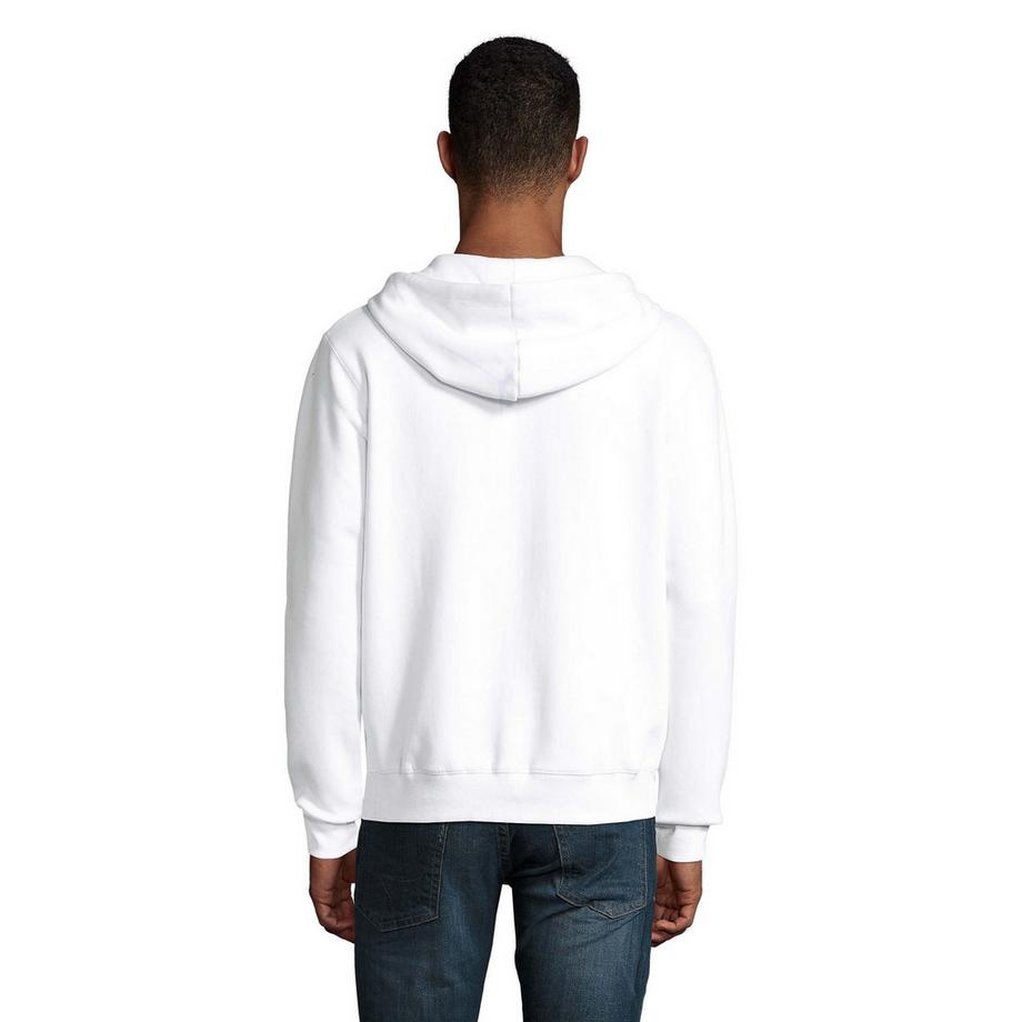 SOLS Spike Felpa Con Cappuccio E Zip Intera  