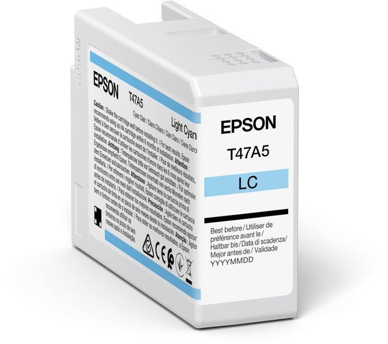 EPSON  EPSON Tintenpatrone light cyan T47A500 SureColor SC-P900 50ml 