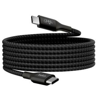 belkin USB-C to USB-C Cable 240W 1m Câble USB C 240W Belkin Noir 2m 