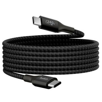 Câble USB C 240W Belkin Noir 2m