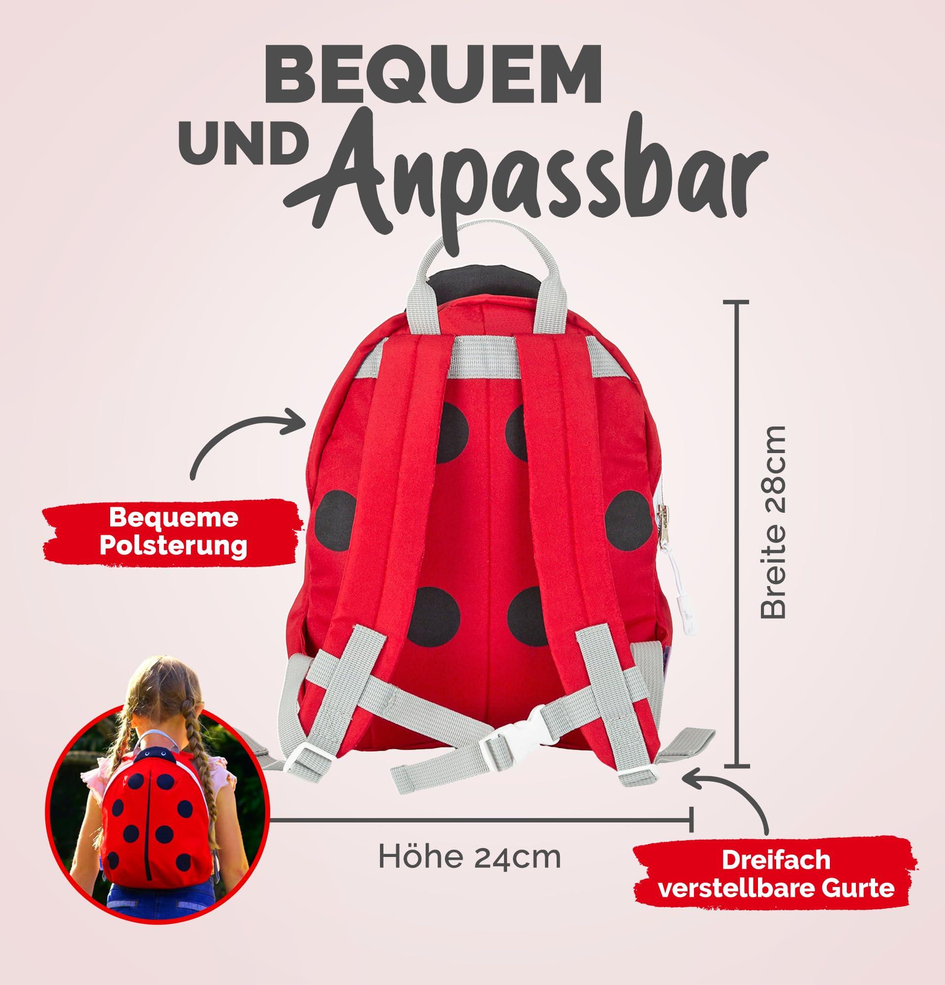 Only-bags.store  Kinderrucksack mit Brustgurt Kindergartenrucksack 