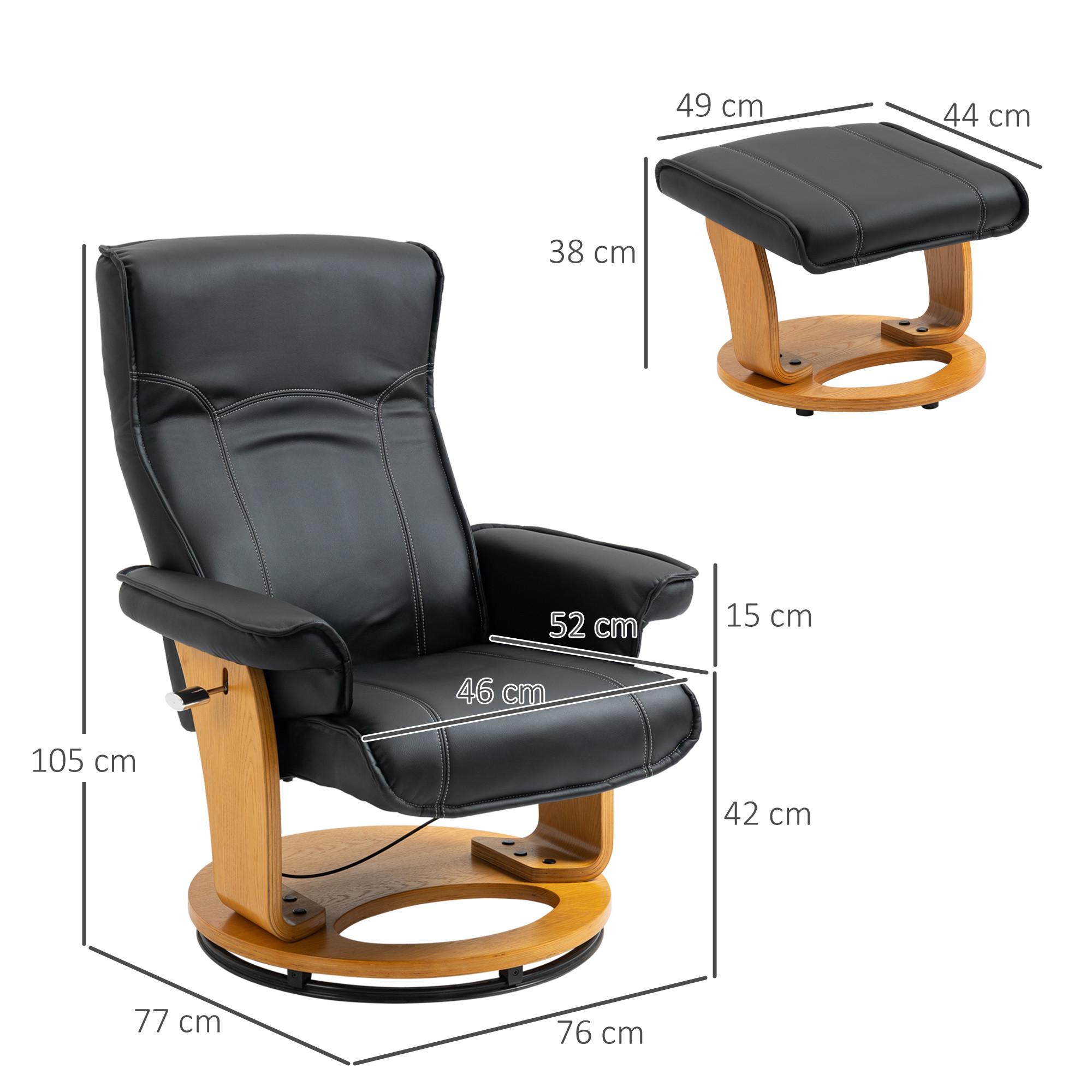 HOMCOM Fauteuil de relaxation  