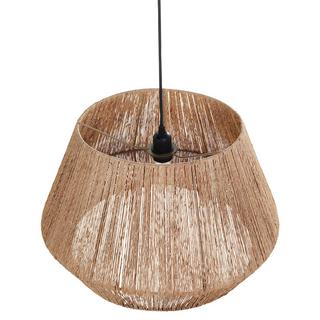 Beliani Lampe suspension en Jute Boho BIRAU  