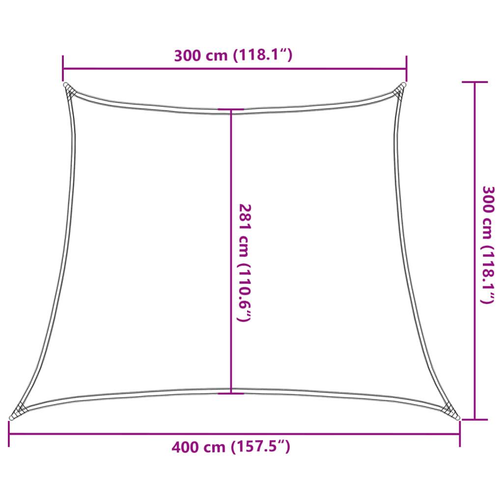 VidaXL Voile solaire  