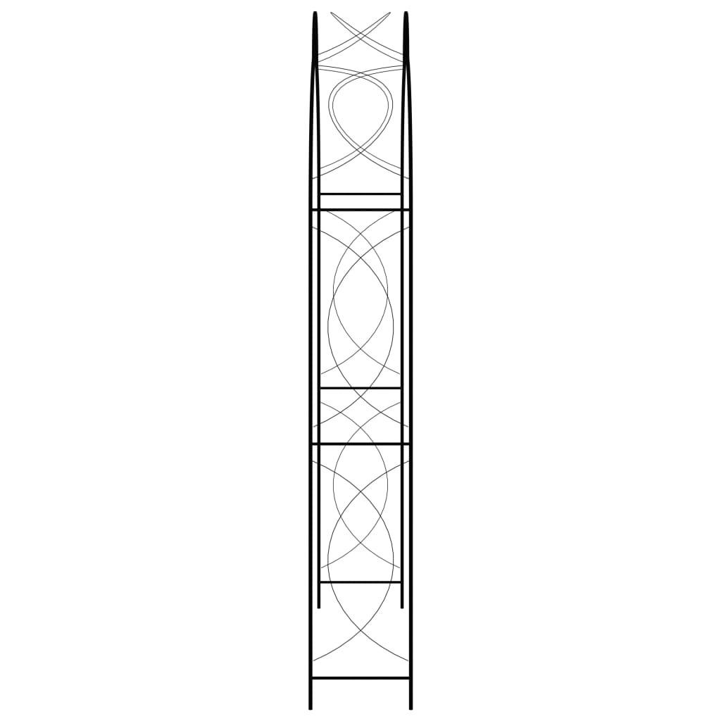 VidaXL  Voûte de jardin fer 