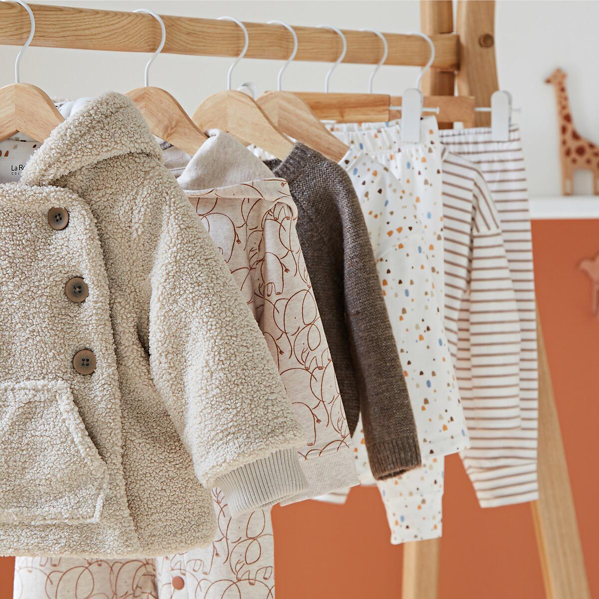 La Redoute Collections  Kapuzenjacke aus Teddyfleece 