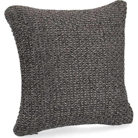 mutoni Housse de coussin extérieur Daya gris 45x45  