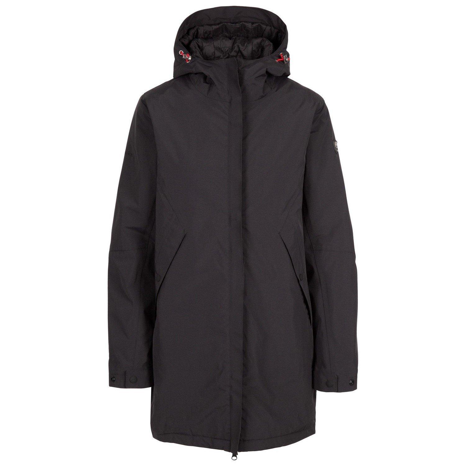 Image of Overcast Jacke, Wasserfest Damen Schwarz S