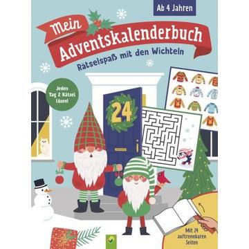 Mein Adventskalenderbuch Rätselspaß mit den Wichteln