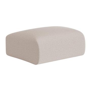 Hocker - melierter Stoff - Beige - POGNI von Maison Céphy