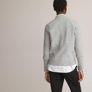 La Redoute Collections  Pullover mit rundem Ausschnitt 