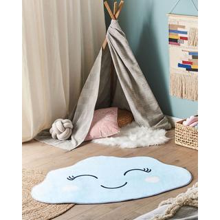Beliani Tapis enfant en Polyester Moderne CUMULUS  