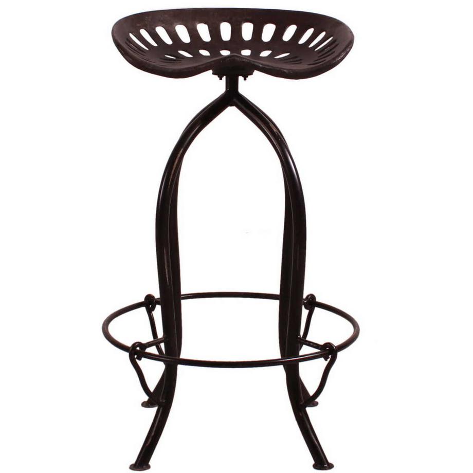 mutoni Barhocker Traktor Roheisen  