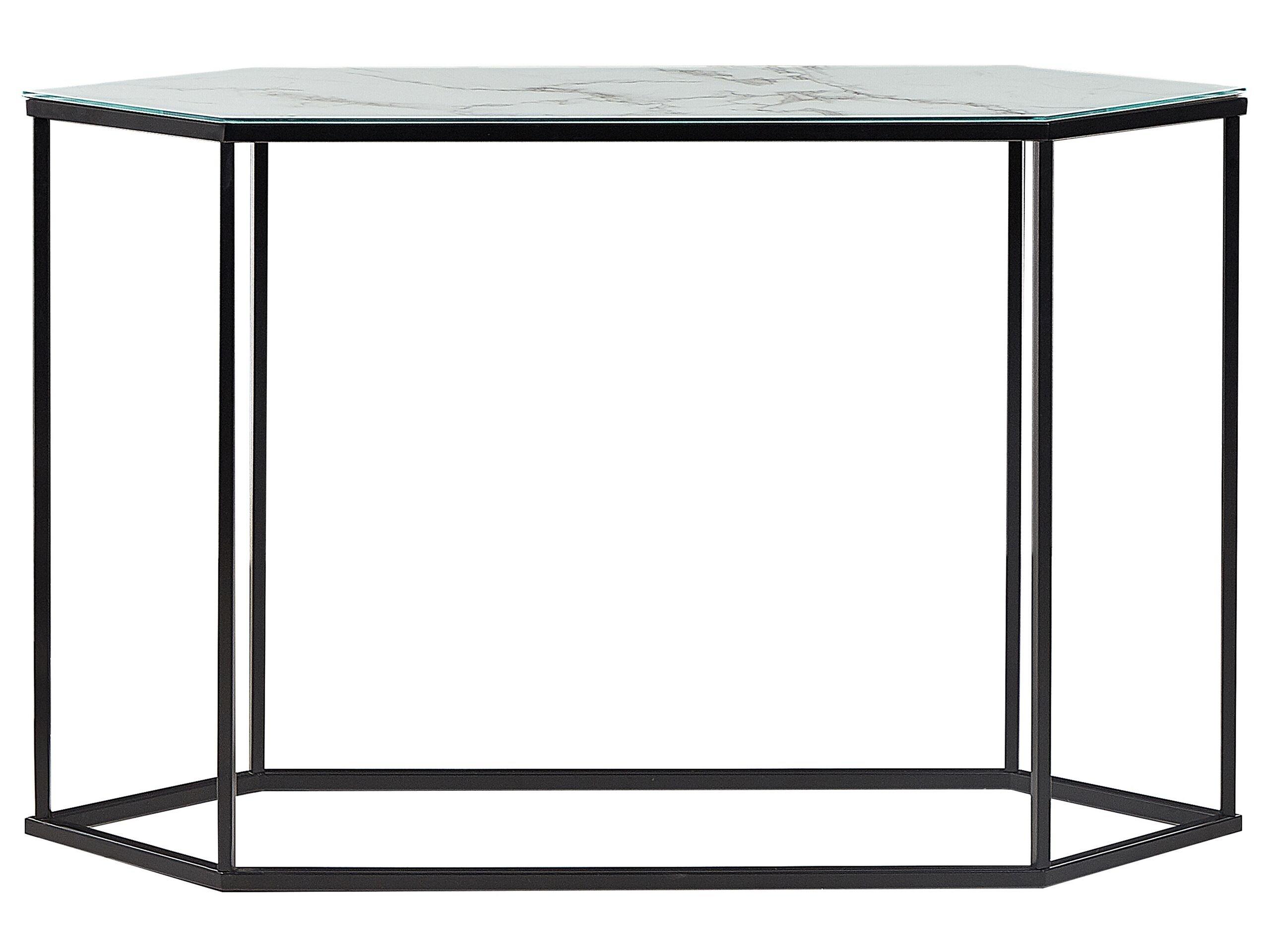 Beliani Console en Verre de sécurité Moderne PERRIN  