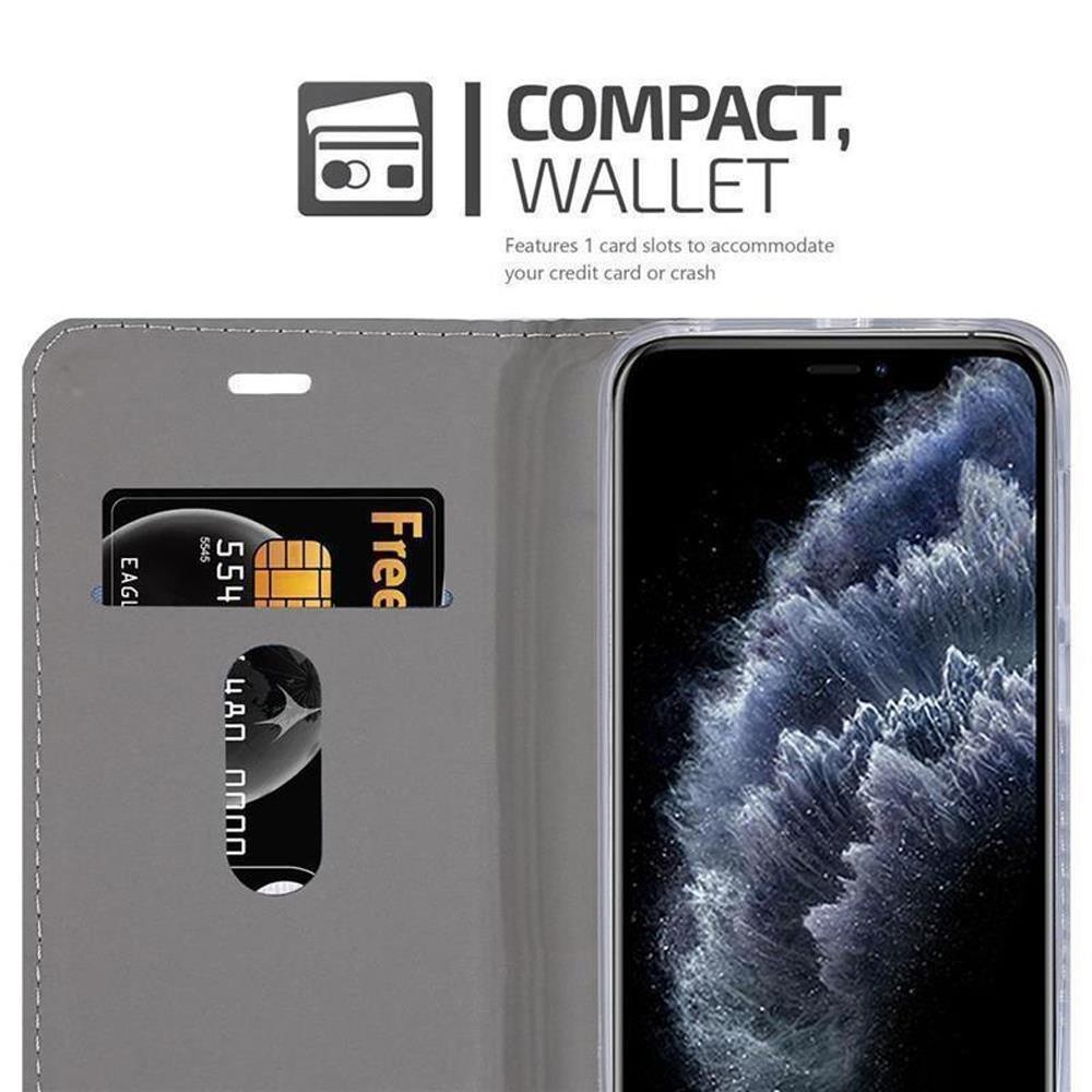 Cadorabo  Housse compatible avec Apple iPhone 11 PRO MAX - Coque de protection avec fermeture magnétique, fonction de support et compartiment pour carte 