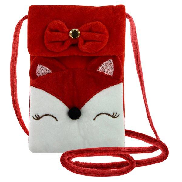 Image of Handytasche Fuchs-Design Rot
