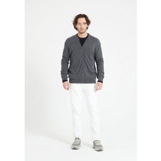 Studio Cashmere8  LUKE 10 Cardigan con collo a bomber - 100% cashmere 