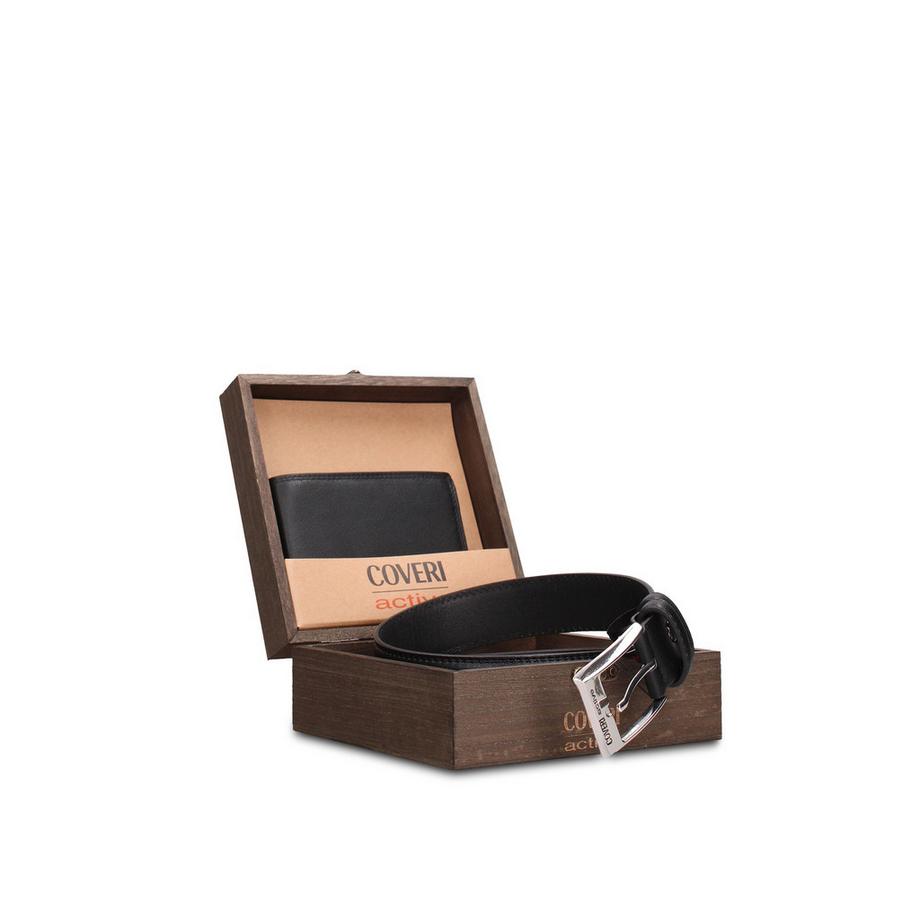 Geldbörsen- und Gürtel-Set