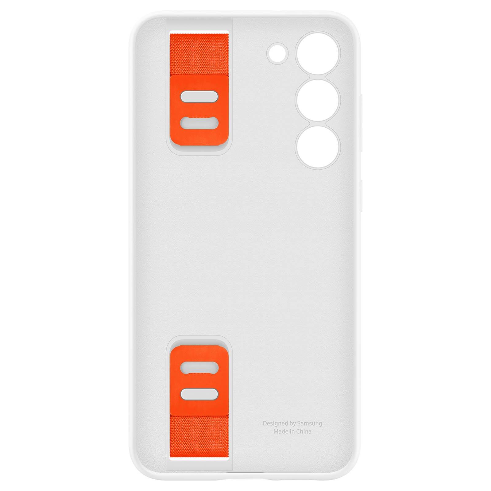 SAMSUNG  Silicone Cover mit Strap Galaxy S23 Plus 