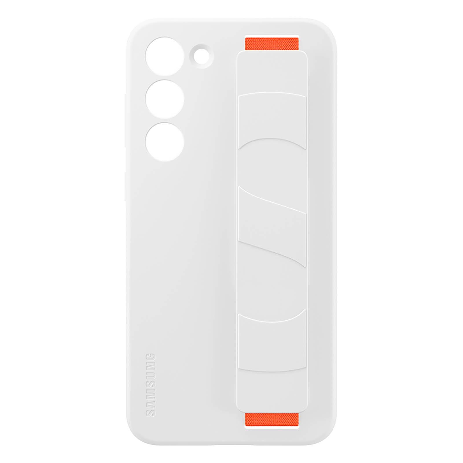 SAMSUNG  Silicone Cover mit Strap Galaxy S23 Plus 