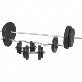 Gorilla Sports  Ensemble de banc de musculation Homegym 