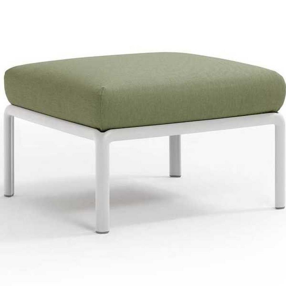 Tabouret de jardin Komodo blanc vert 72