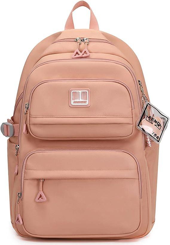 Only-bags.store  Schulrucksack Teenager Schultasche wasserdicht Rucksack Schule viele Fächer Laptopfach 
