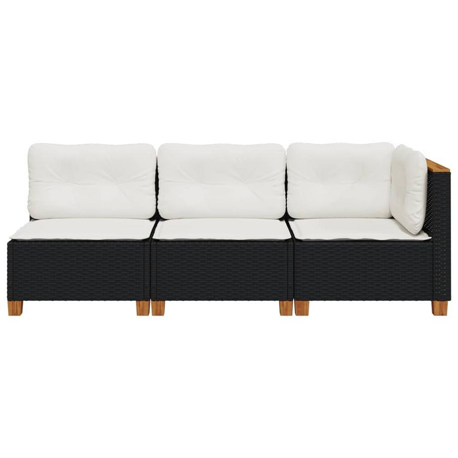 VidaXL Gartensofa poly-rattan  