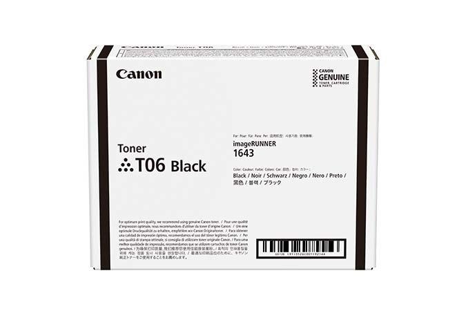 Canon  CANON Toner schwarz T06-BK IR 1643i 20'500 S. 