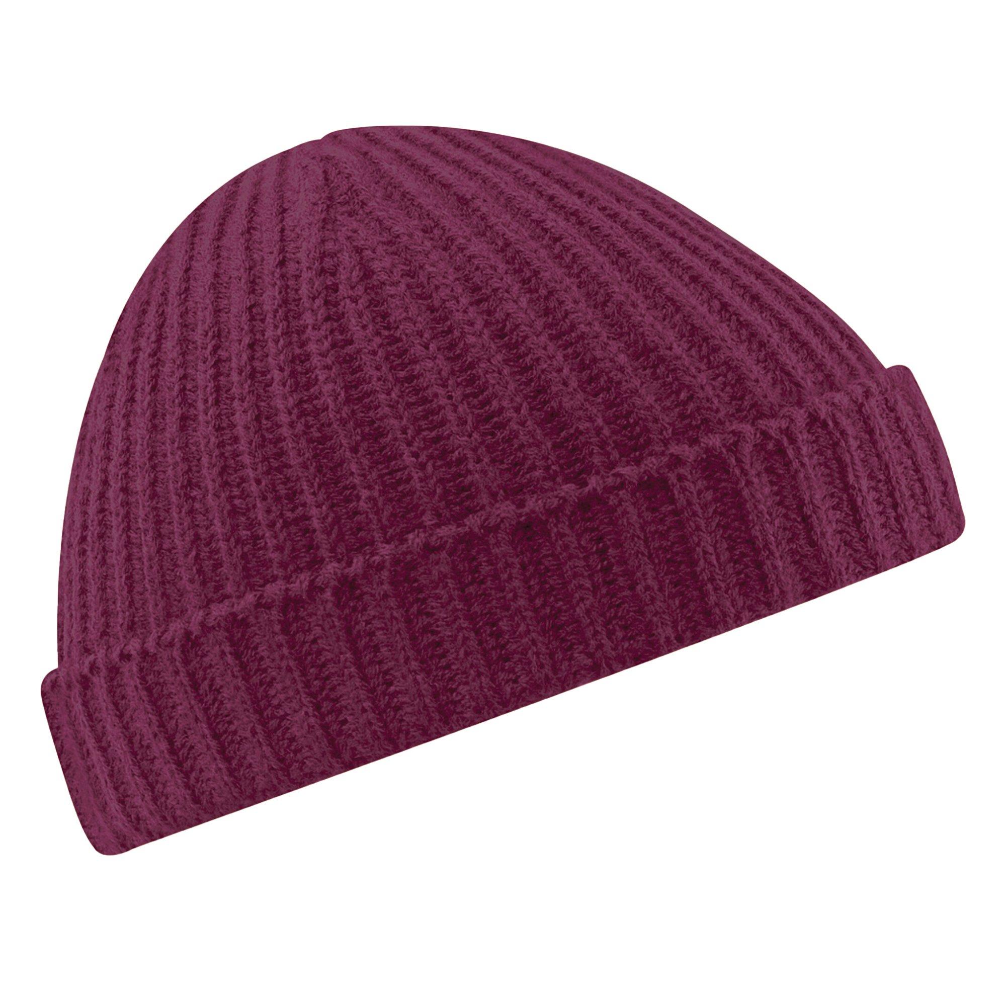 Image of Trawler Mütze Unisex Weinrot ONE SIZE