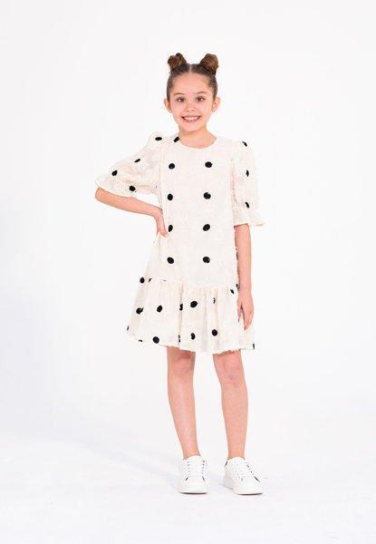 Image of Polka Dot - Freizeitkleid Mädchen 140