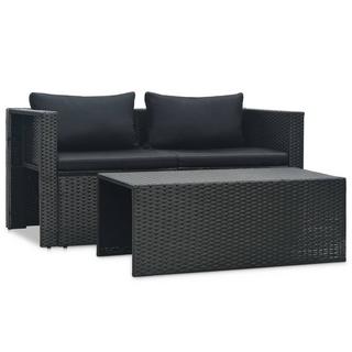 VidaXL Gartensofa-set poly-rattan  