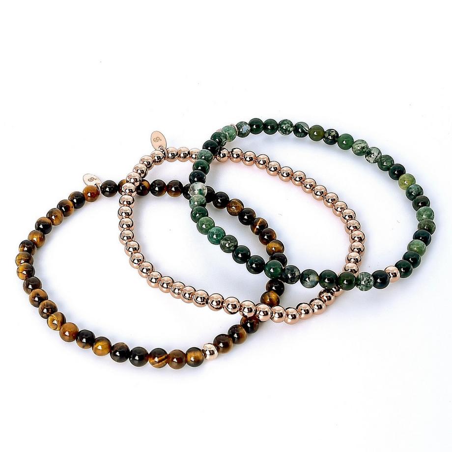 Beyza  Armbänder mit Steinen und Silber