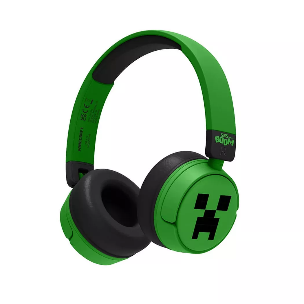 OTL Minecraft Wireless Headphones - Green, none