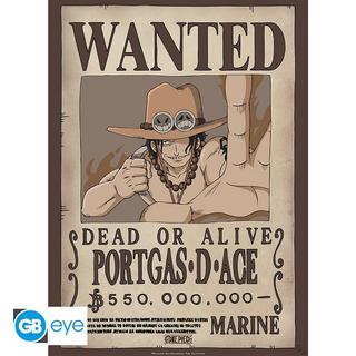 Abystyle Poster - Set of 2 - One Piece - Wanted Luffy & Ace  