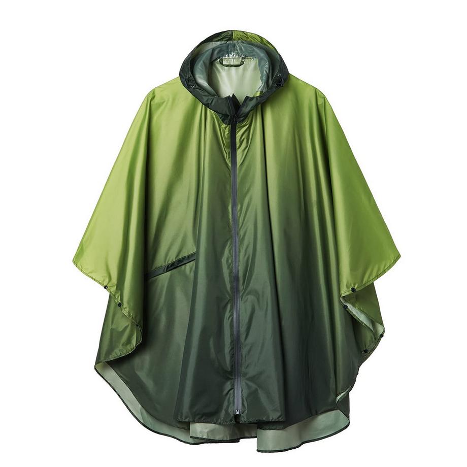 Regencape mit Kapuze Reißverschluss, wiederverwendbare Regenmantel, regen Poncho Fahrrad Wandern