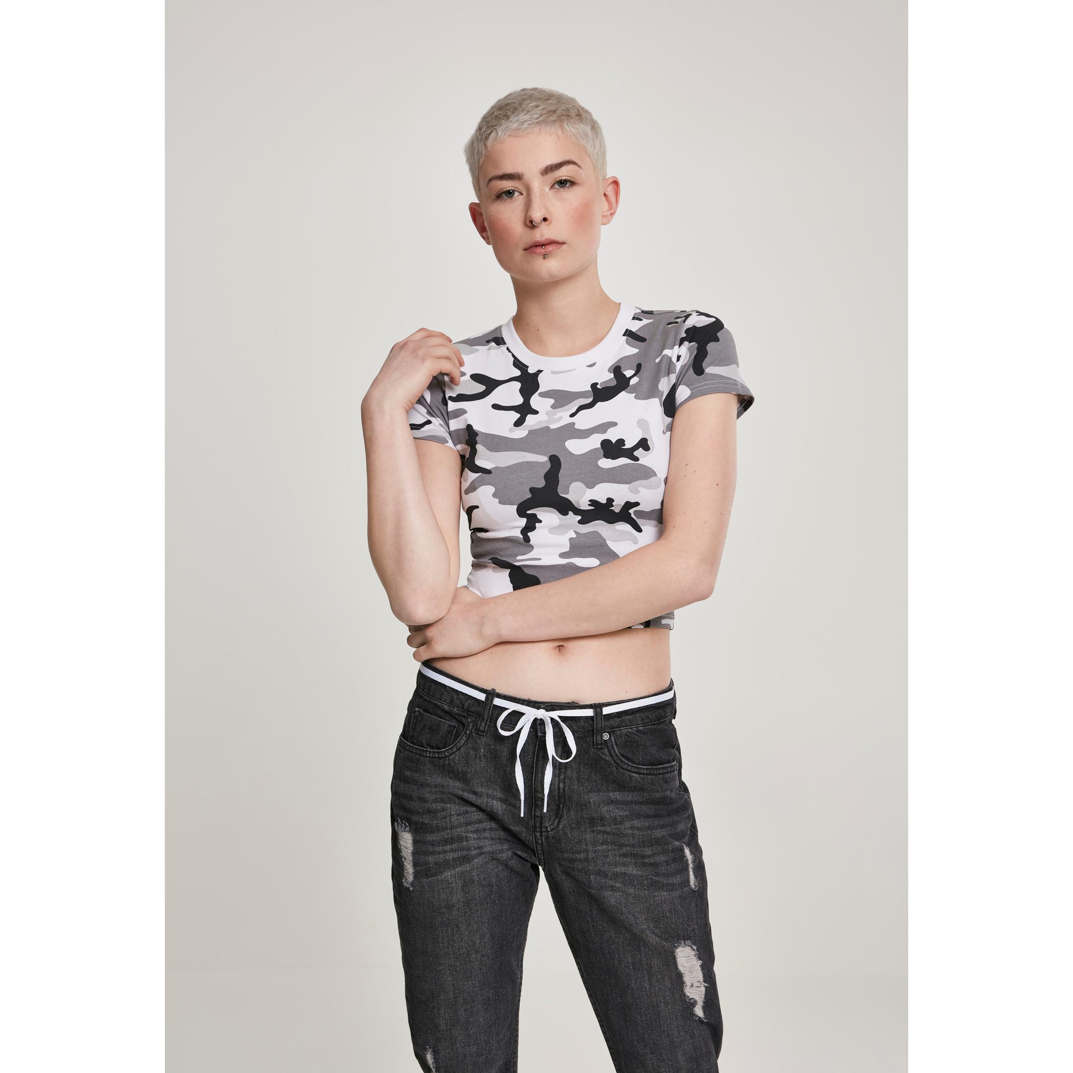 URBAN CLASSICS  t-shirt urban cassic meange stretch 