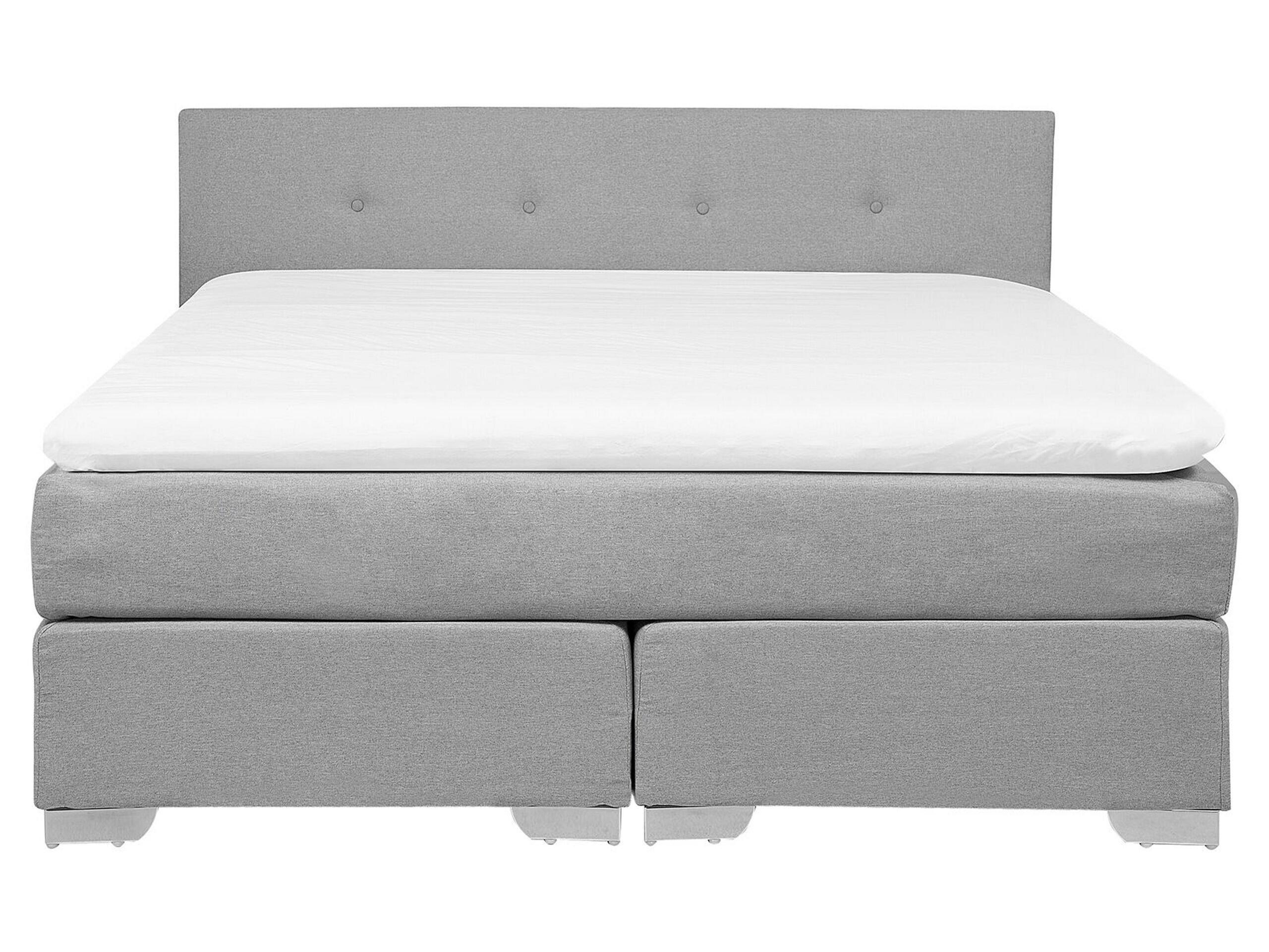 Beliani Lit Boxspring en Polyester Moderne CONSUL  