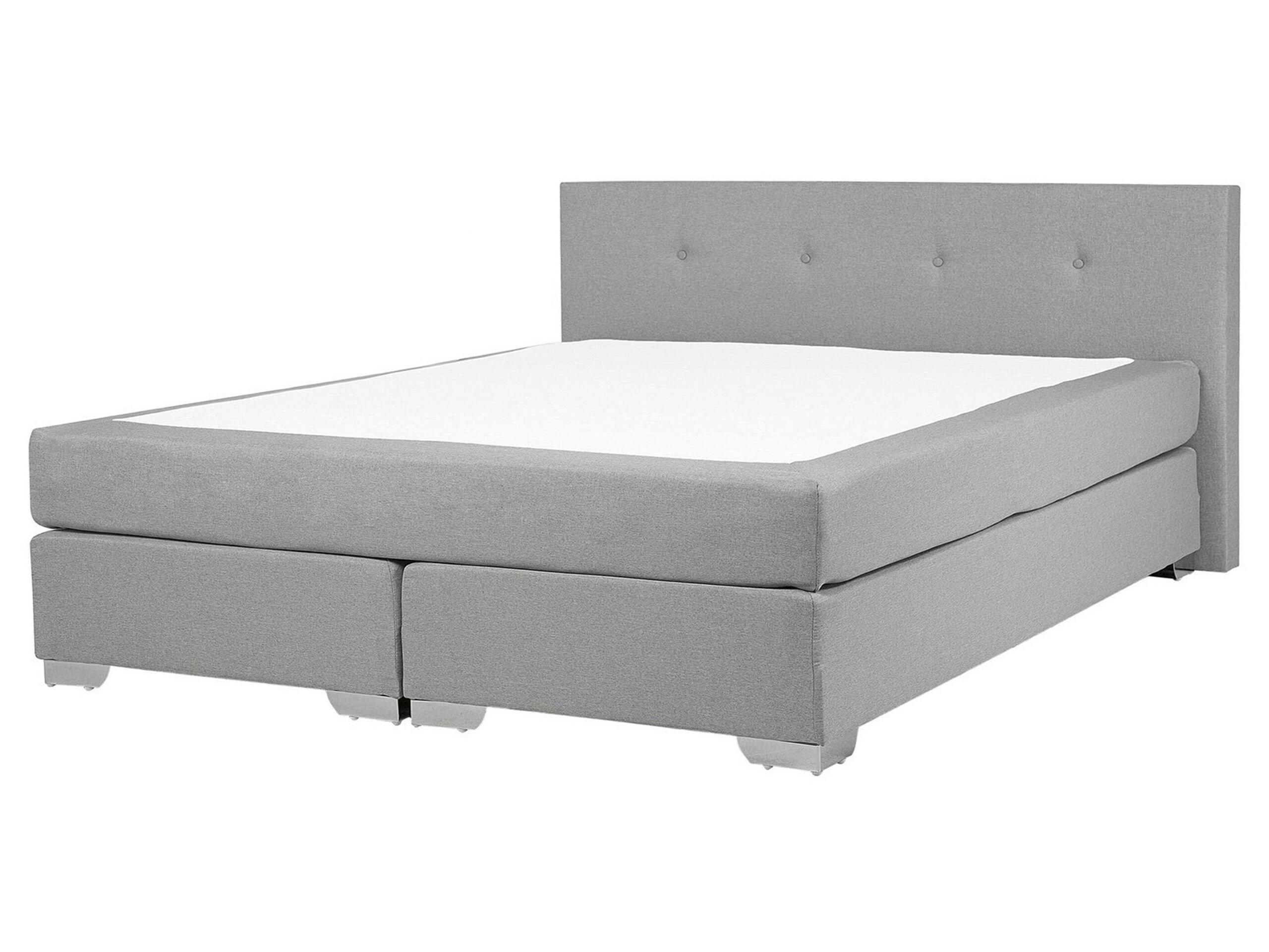 Beliani Lit Boxspring en Polyester Moderne CONSUL  