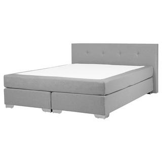 Beliani Lit Boxspring en Polyester Moderne CONSUL  