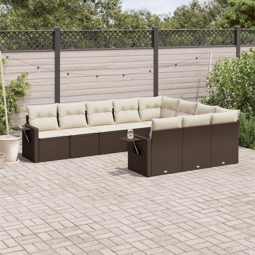 VidaXL Garten sofagarnitur poly-rattan  