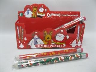 Roost ROOST Xmas Jumbo Bleistift XM105 2 ass. Weihnachtsmotive  