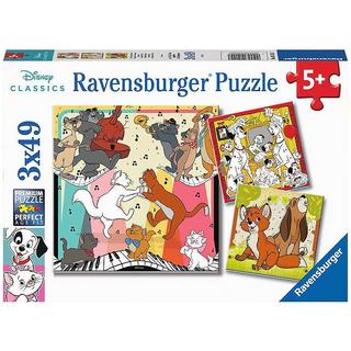 Ravensburger  Ravensburger Kinderpuzzel 3x49 stukjes Disney Multiproperty 