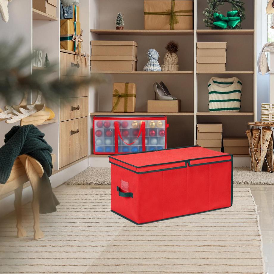 Northix Boîte de rangement pour décorations de Noël  
