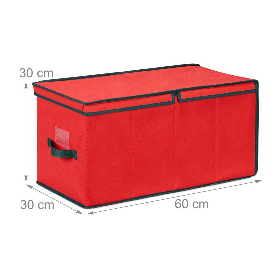 Northix Boîte de rangement pour décorations de Noël  