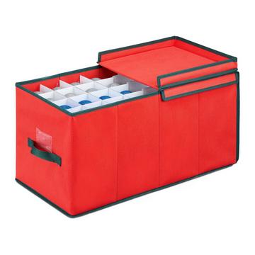 Boîte de rangement pour décorations de Noël