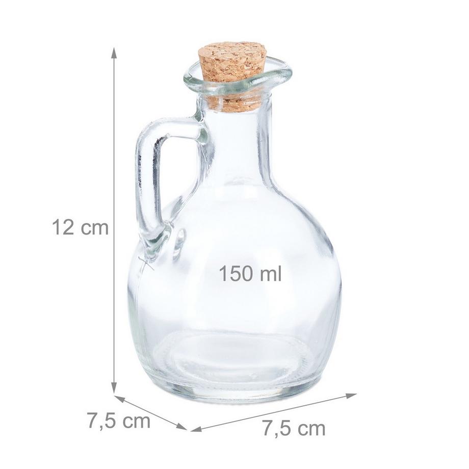 B2X Bouteilles à remplir, pack de 24, 150 ml  