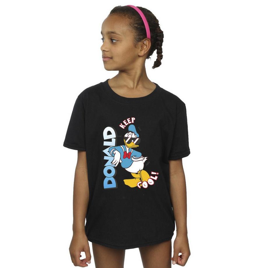Disney  Donald Duck Cool Maglietta Ragazze 